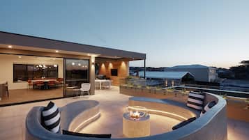 Grand penthouse, 3 slaapkamers, uitzicht op stad, op Executive-verdieping | Terras