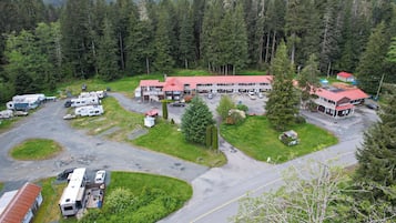 Majoituspaikan julkisivu