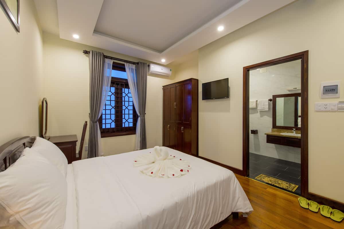 Ropa de cama de alta calidad y minibar