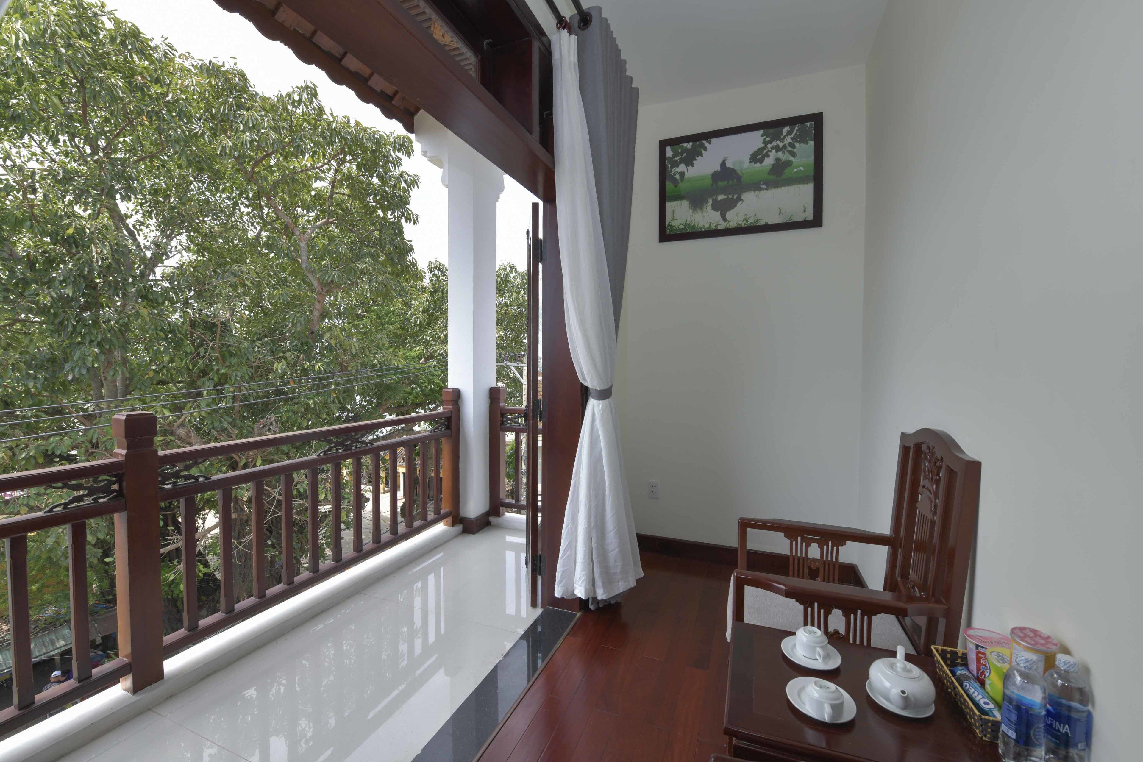 luxury room, 1 king bed, balcony, pool view | balcony