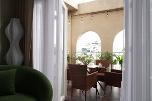 Business Room, 1 Bedroom, City View, Tower | Terrace/patio - Grace Apartment 3 (Ho Chi Minh City)