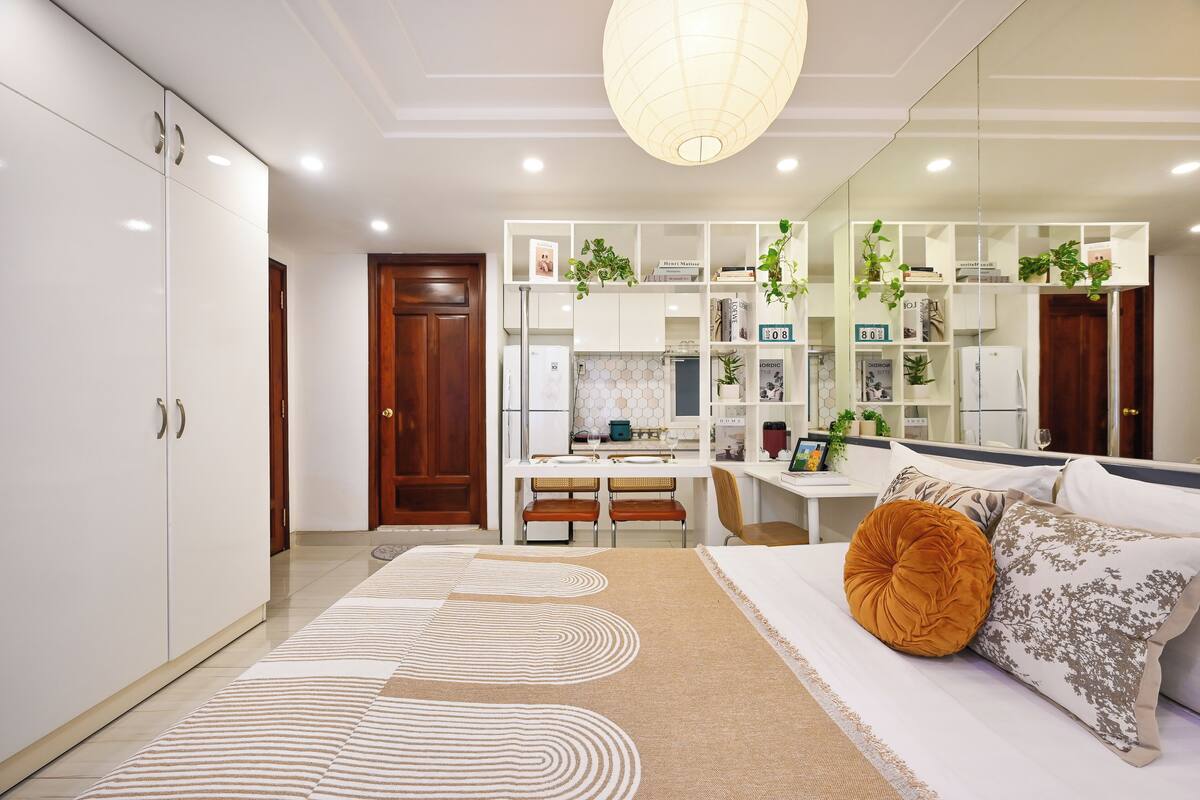 高級開放式客房, 1 張加大雙人床, 非吸煙房 | 高級寢具、布置獨特、書桌、筆電工作空間