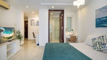 Literie de qualité supérieure, ameublement personnalisé, bureau