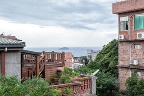 Blick von der Unterkunft