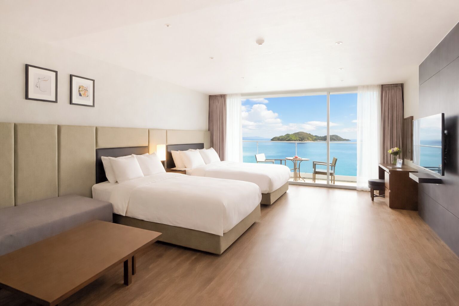 Individually decorated, individually furnished, blackout curtains