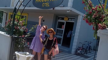 Façade de lâhĂ©bergement