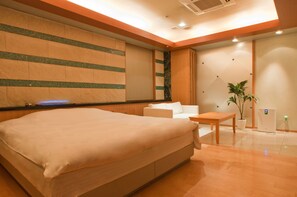 Comfort Double Room | Free WiFi, bed sheets - Hotel OXY - Adults Only (Hidaka)