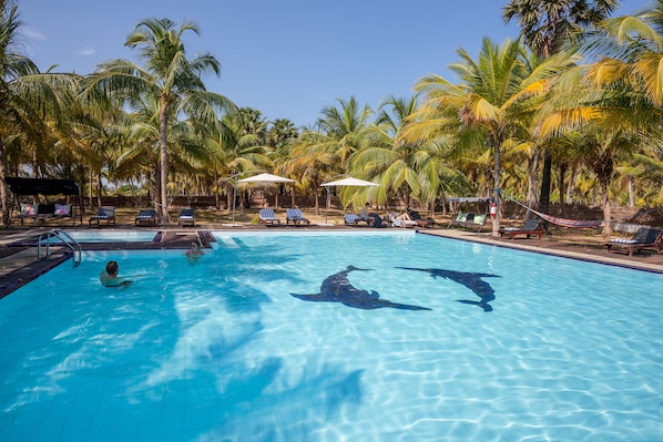 야외 수영장, 08:00 ~ 19:00 오픈, 무료 카바나, 수영장 파라솔