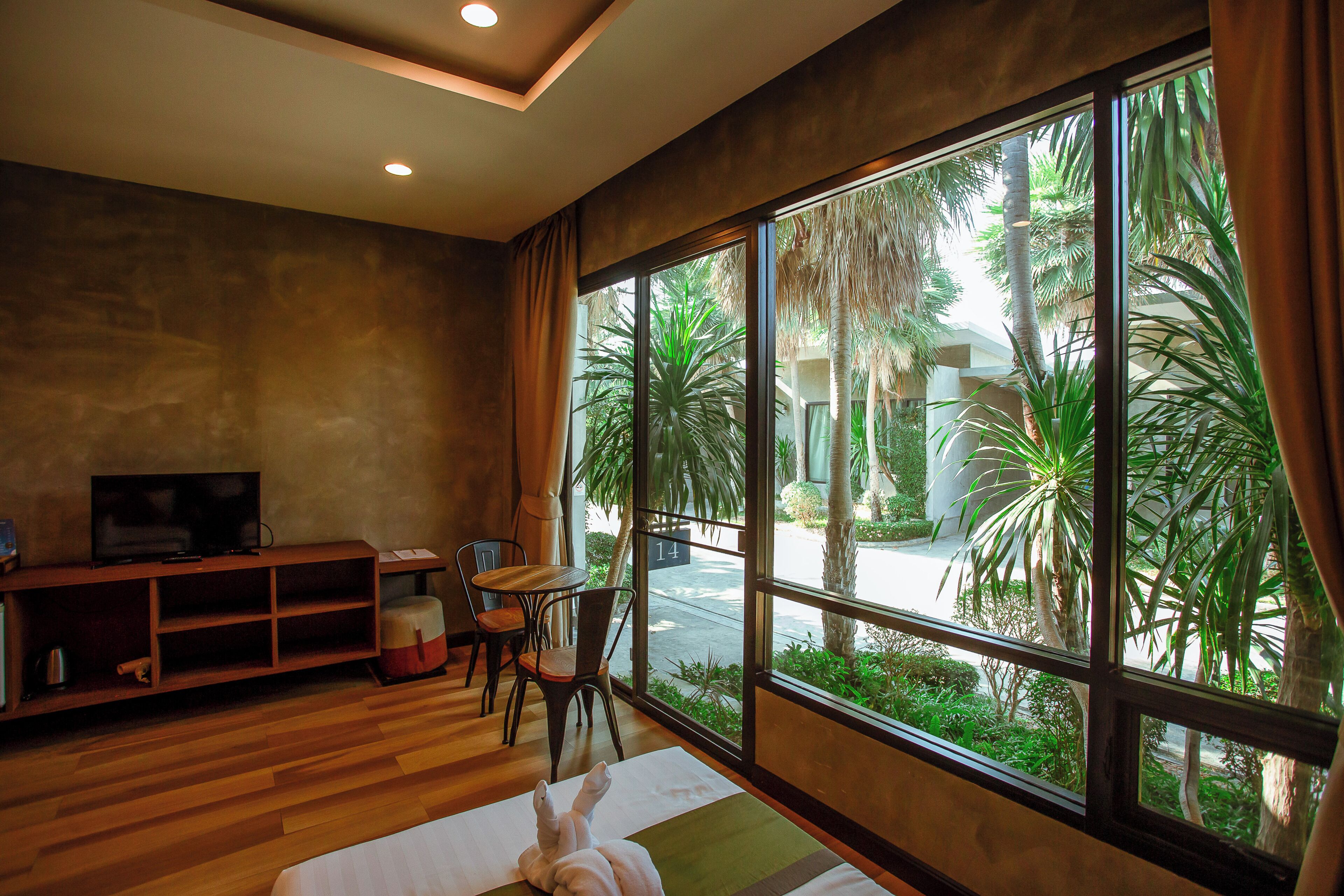 ห้องสแตนดาร์ดทวิน | วิวสวน