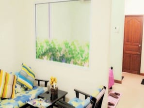 Standard dubbelrum | Vardagsrum | Platt-tv