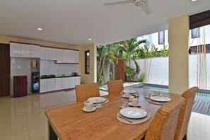 Design Villa, 2 Bedrooms, Smoking | Shared kitchen facilities - Jimbaran bell Villa (Jimbaran)