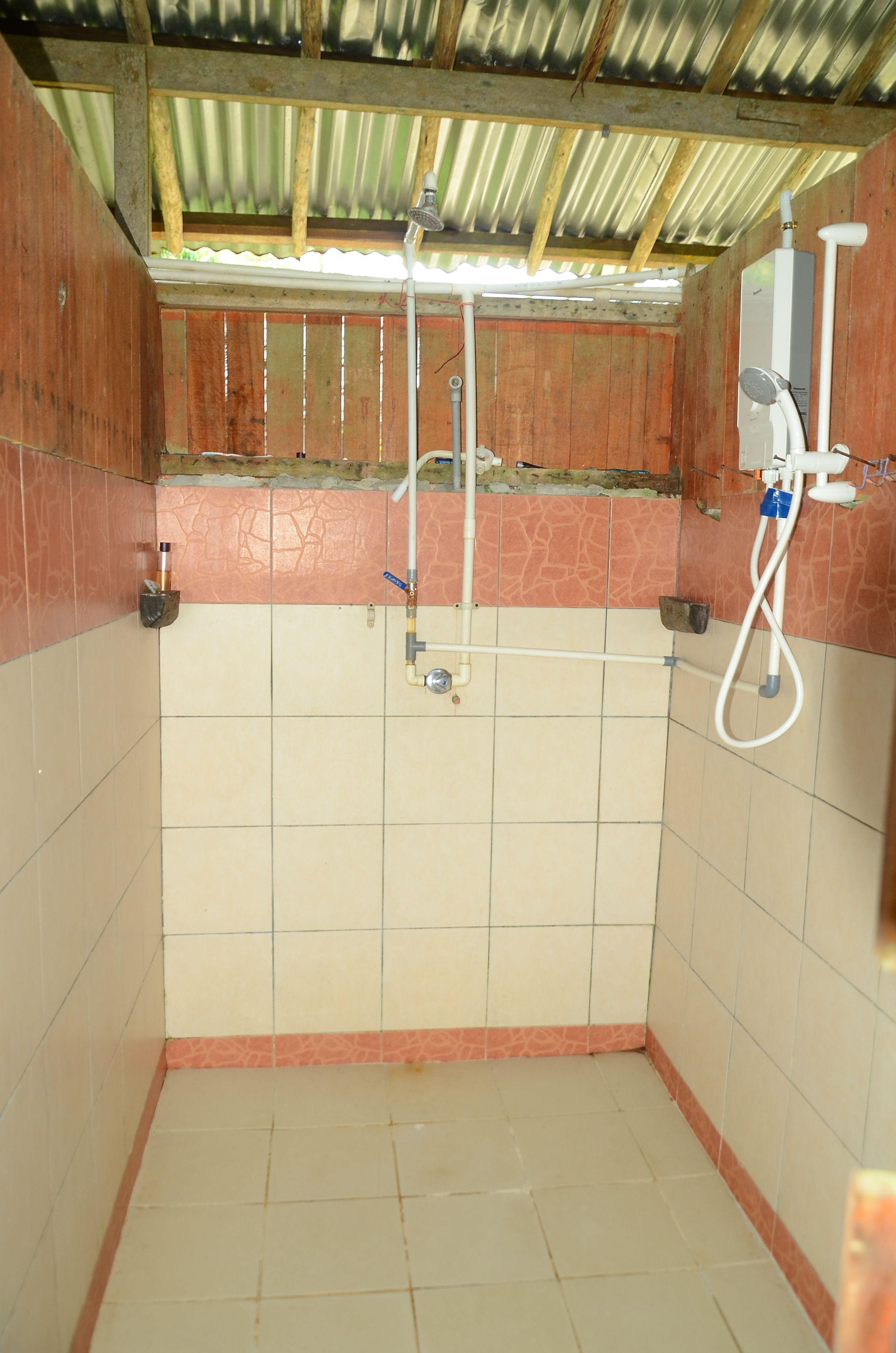 Ducha en el baño