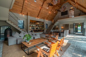 Villa, 5 Bedrooms | Living area | Flat-screen TV