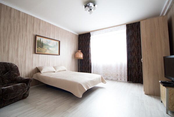 Apartment | Bügeleisen/Bügelbrett, kostenloses WLAN, Bettwäsche