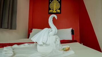 Minibar, desk, free WiFi, bed sheets