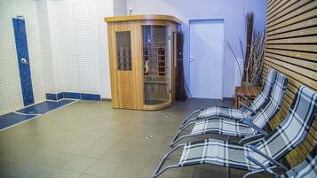 1 sala de tratamento, massagens