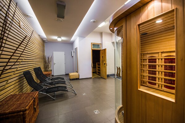 1 salle de soins, massages