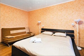 Apartment, 1 Schlafzimmer | 1 Schlafzimmer, Schreibtisch, Bügeleisen/Bügelbrett, kostenloses WLAN