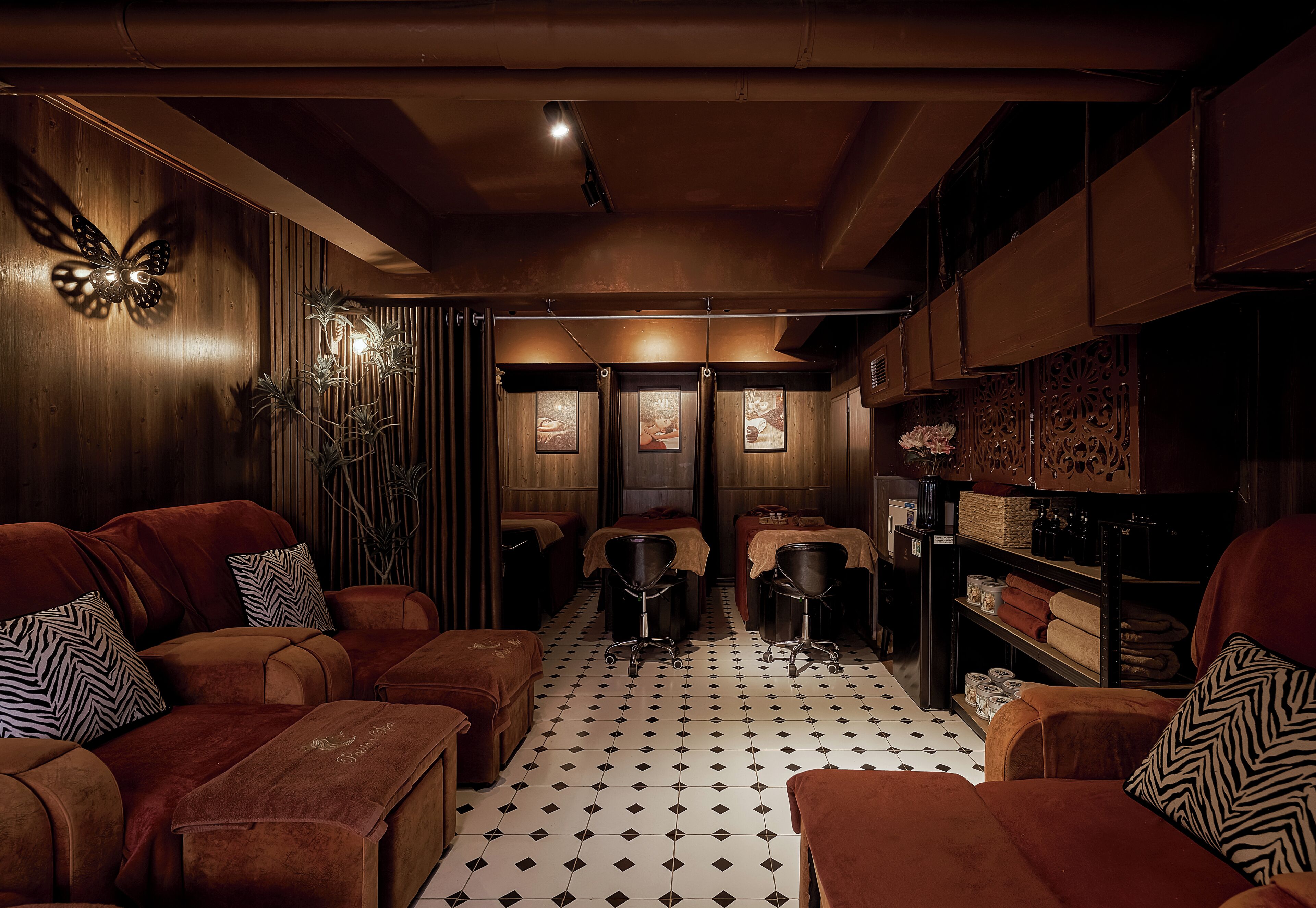 Hot stone-massage, thai-massage