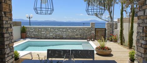 奢华别墅, 3 间卧室, 私人游泳池, 海景 | 沙滩/海景