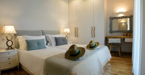 Luxury Villa, 3 Bedrooms, Private Pool, Sea View | Premium bedding, in-room safe, desk, soundproofing - Gatzea Villas (South Pelion)