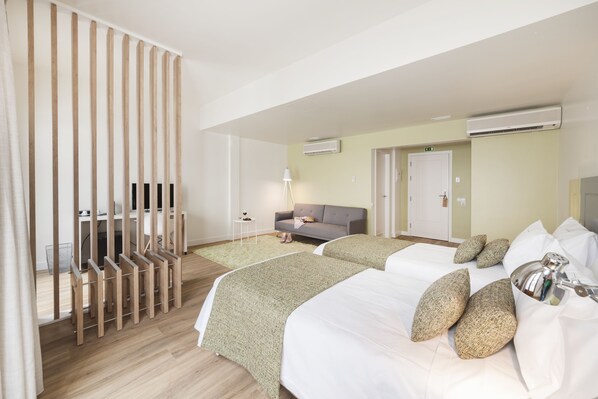 Caja de seguridad en la habitación, cortinas blackout y wifi gratis