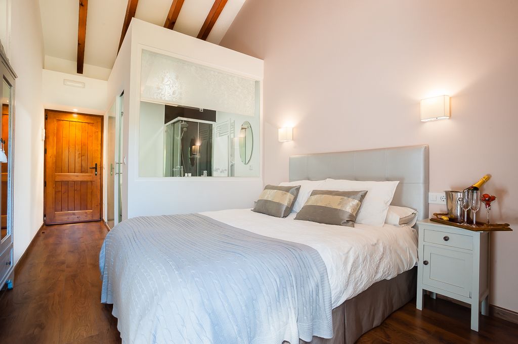 Tweepersoonskamer (1,2,4) | 1 slaapkamer, lakens van Egyptisch katoen, luxe beddengoed