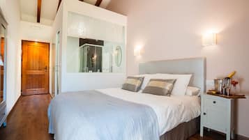 Tweepersoonskamer (1,2,4) | 1 slaapkamer, lakens van Egyptisch katoen, luxe beddengoed