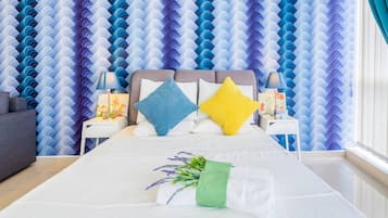 Studio Suite Eksekutif | Meja kerja, kedap suara, setrika/meja setrika, dan Wi-Fi gratis