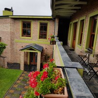 Fassade der Unterkunft