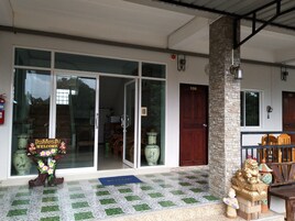 Entrada de la propiedad
