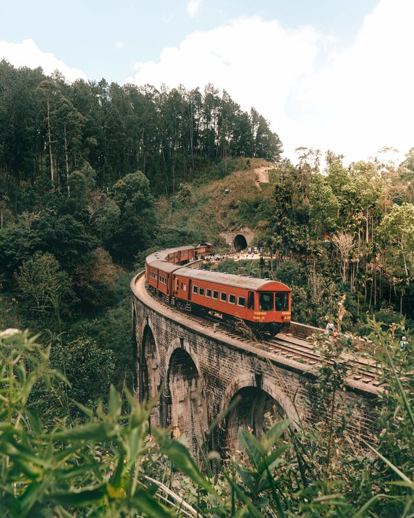 Vista a la montaña