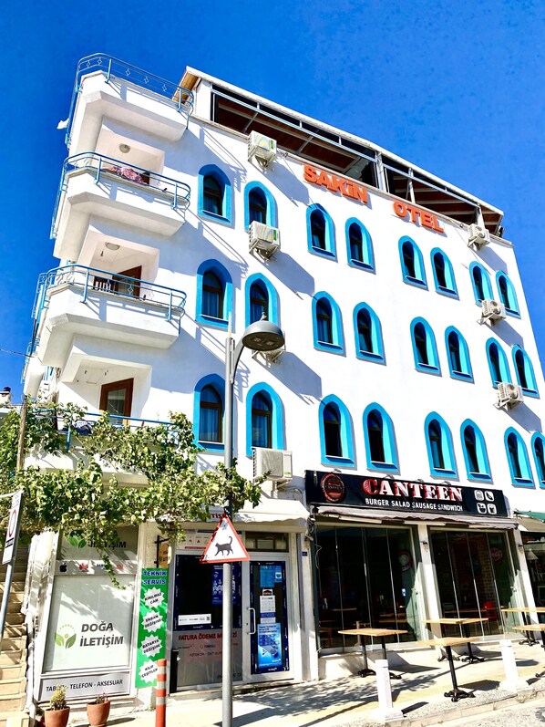 Façade de l’hébergement 