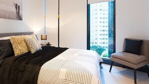 Apartment, 1 Schlafzimmer | 1 Schlafzimmer, Bügeleisen/Bügelbrett, kostenloses WLAN, Bettwäsche