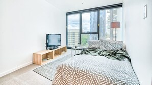 Living area - Designer CBD Apartment (Brisbane)
