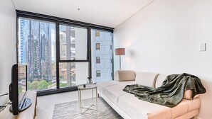 Living area - Designer CBD Apartment (Brisbane)