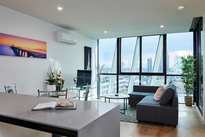 Apartment, 1 Bedroom | Living area