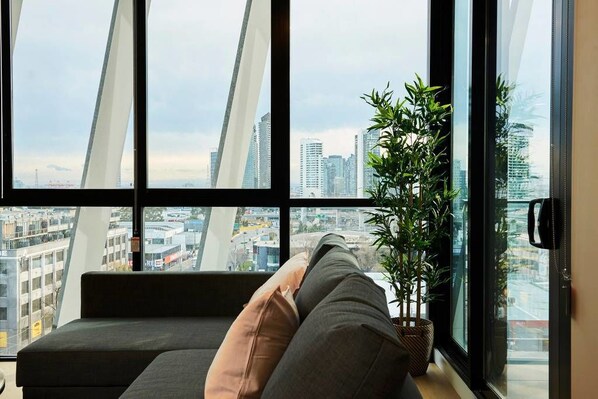 Apartment, 1 Bedroom | Living area