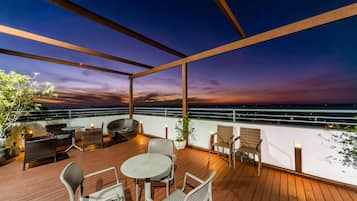 Terrasse sur le toit