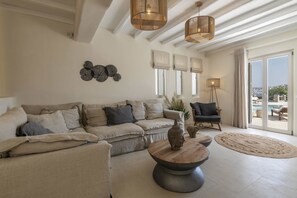 Villa, Private Pool, Sea View | Interior