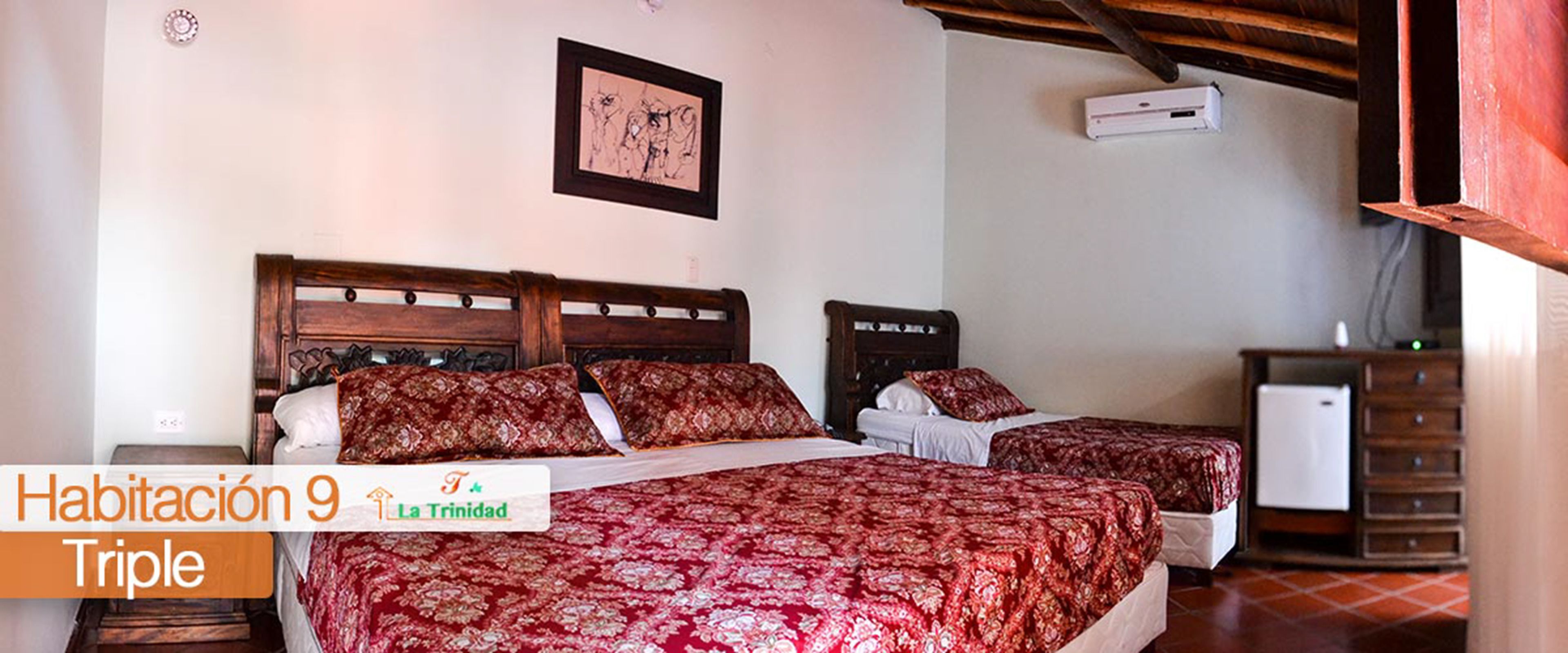 Triple Room, Multiple Beds | In-room safe, iron/ironing board (on request), WiFi (free)