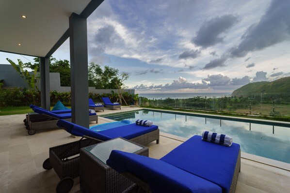 View from property - Villa K Lombok (Selong Belanak)
