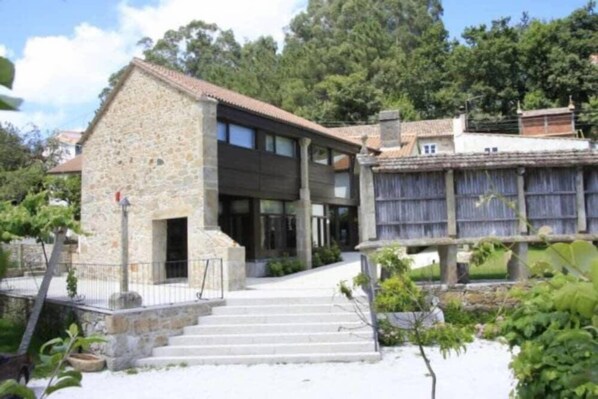 Façade de l’hébergement