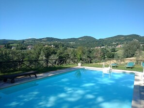 Seasonal outdoor pool