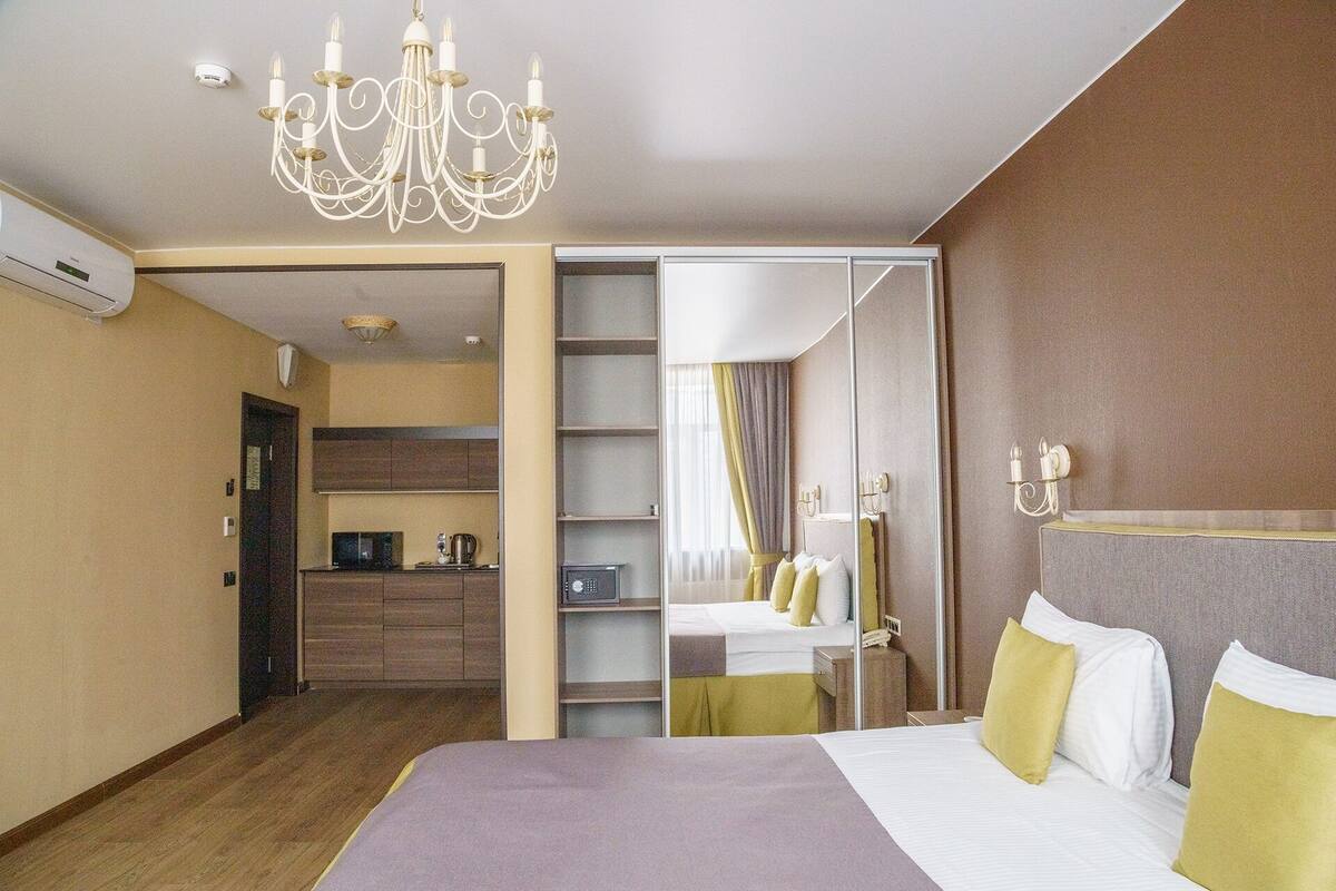 주니어 더블룸 또는 트윈룸, 침실 1개 | 1 개의 침실, 저자극성 침구, 책상, 노트북 작업 공간