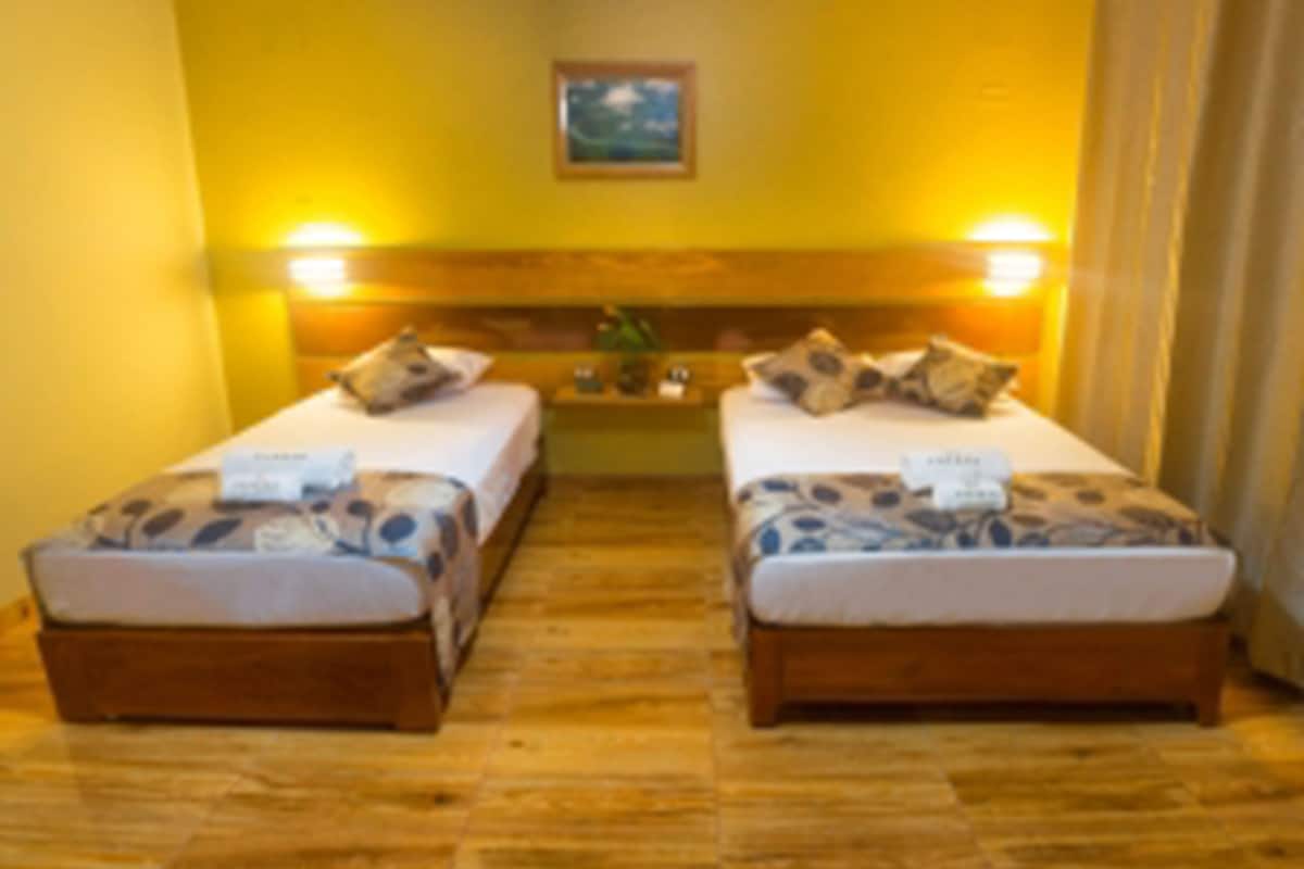 Double Room, Private Bathroom | In-room safe, desk, blackout curtains, iron/ironing board