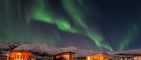 Front of property – evening/night