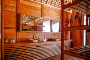 Bathroom - TIKI Beach Club and Resort  (Bwejuu)