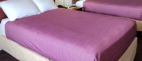 Desk, blackout drapes, iron/ironing board, free WiFi