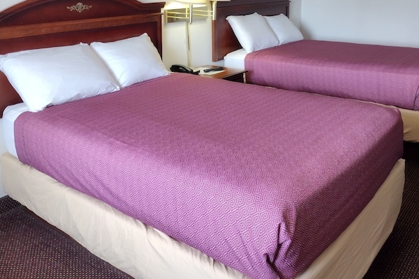 Desk, blackout curtains, iron/ironing board, free WiFi